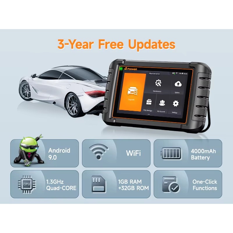 NT809BT جهاز تشخيص السيارات OE - مراجعة Car Diagnostic Tool وسعره
