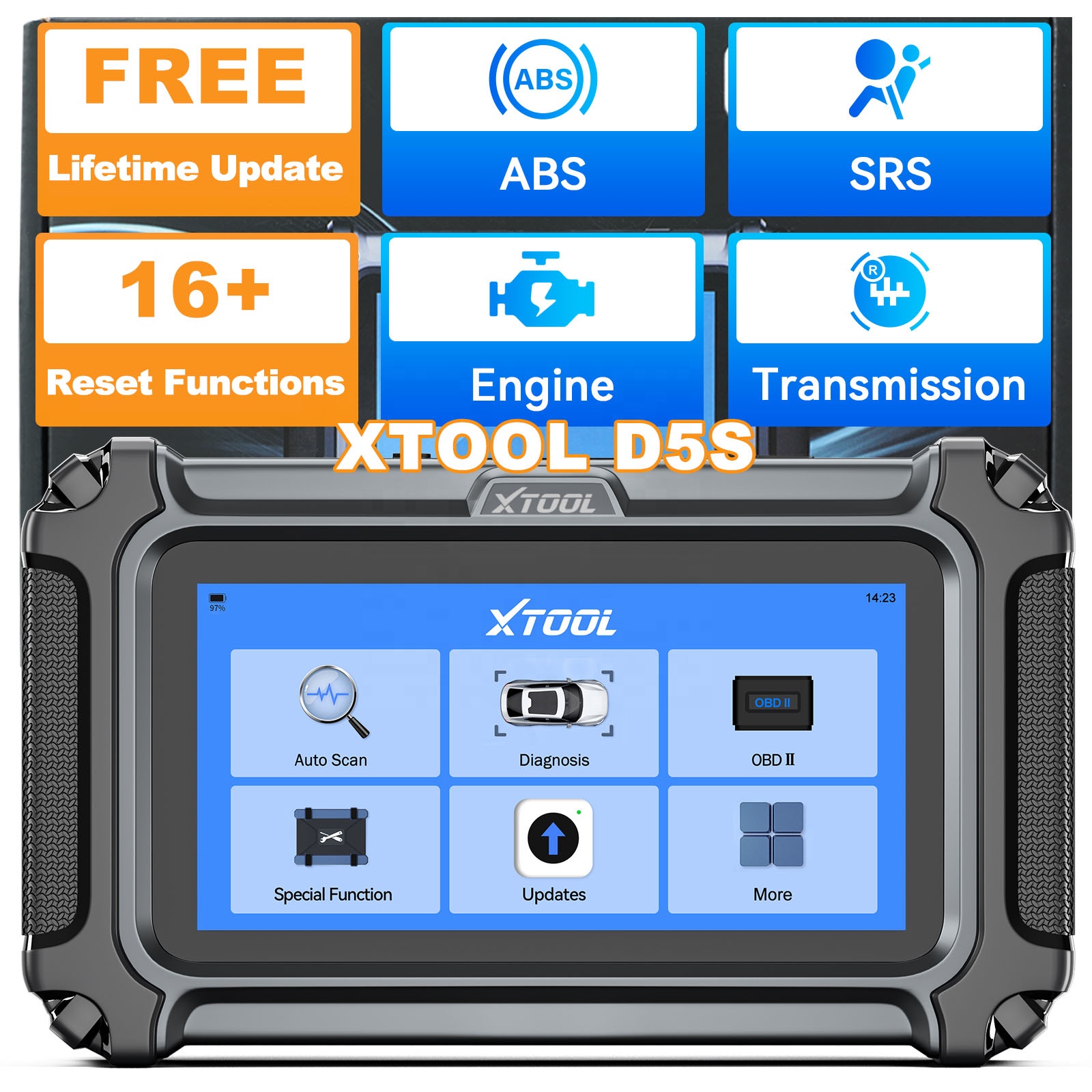 ماسح ضوئي D5S OBD2 بجهد 12 فول - مراجعة Car Diagnostic Tool وسعره