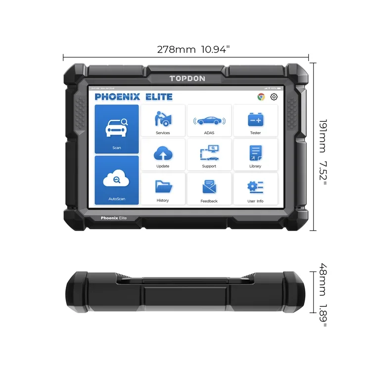 TOPDON PHOENIX ELITE ترقية سيا - مراجعة Car Diagnostic Tool وسعره