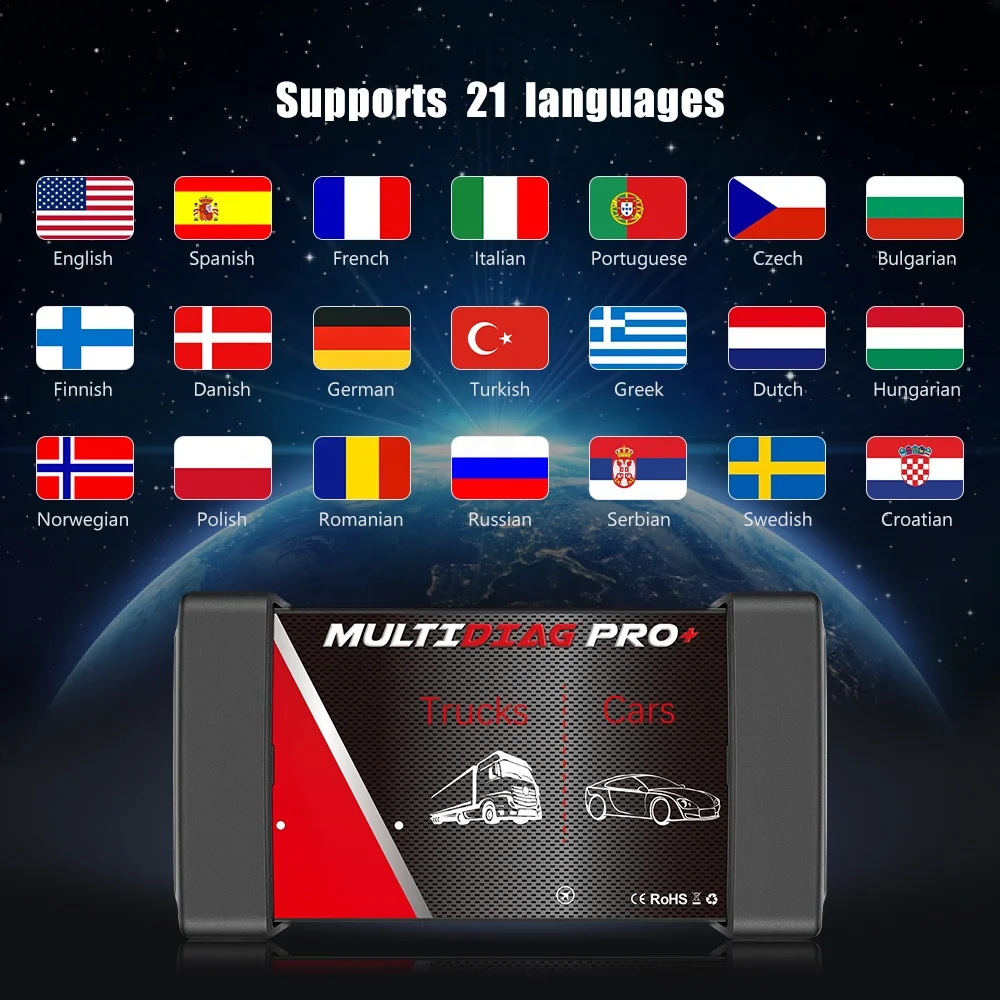 تخصيص V3.0 لوحة مزدوجة Multidi - مراجعة Car Diagnostic Tool وسعره