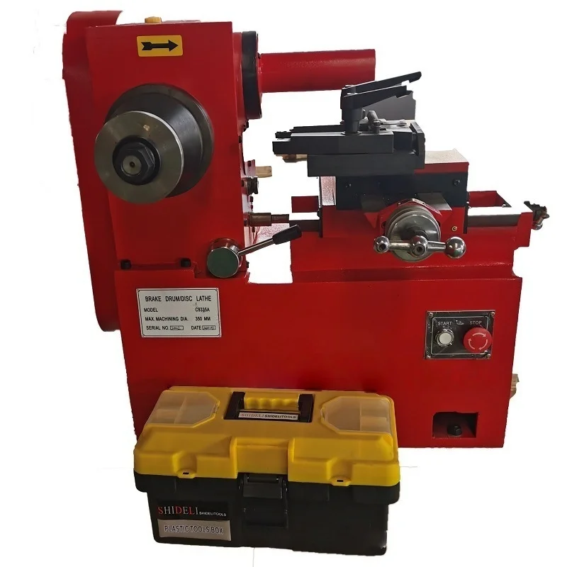 آلة إصلاح قرص الفرامل آلة CD-R - مراجعة Brake Drum Lathe وسعره