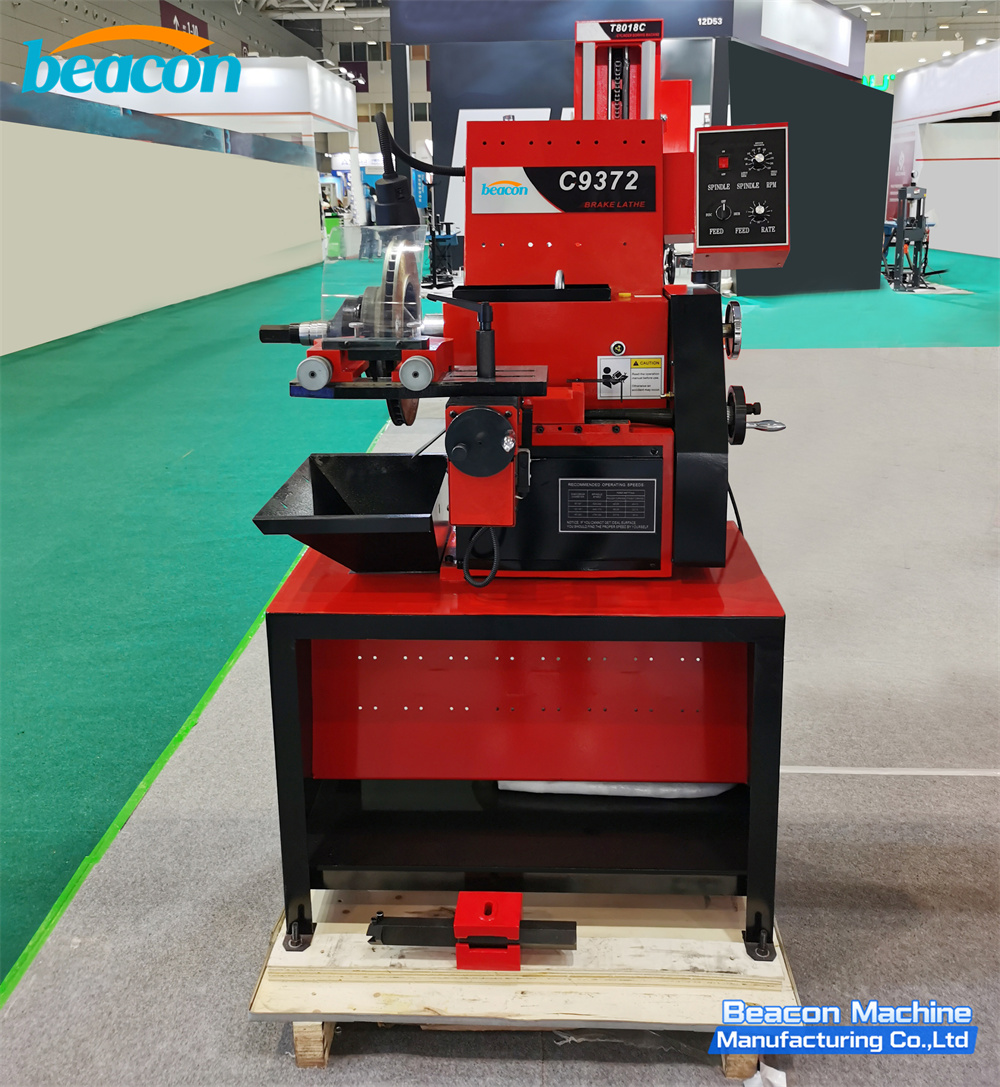 منارة الديزل آلة قرص فرامل الس - مراجعة Brake Drum Lathe وسعره