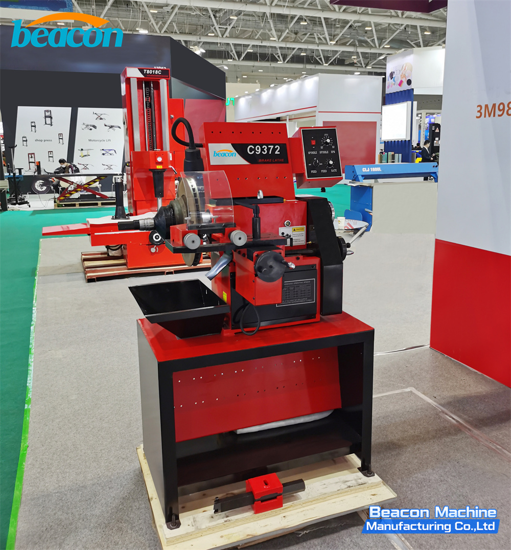 منارة الديزل آلة قرص فرامل الس - مراجعة Brake Drum Lathe وسعره